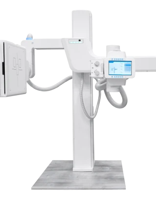 Cyfrowy aparat rentgenowski z pionową kolumną